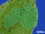 福島県のアメダス実況(日照時間)(2019年05月15日)