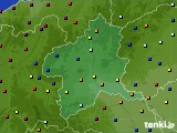 群馬県のアメダス実況(日照時間)(2019年05月15日)