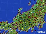 北陸地方のアメダス実況(日照時間)(2019年05月16日)