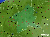 群馬県のアメダス実況(日照時間)(2019年05月16日)