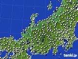 北陸地方のアメダス実況(風向・風速)(2019年05月16日)