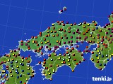 中国地方のアメダス実況(日照時間)(2019年05月17日)