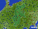 長野県のアメダス実況(日照時間)(2019年05月18日)