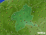 群馬県のアメダス実況(気温)(2019年05月18日)