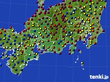 2019年05月19日の東海地方のアメダス(日照時間)