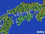 四国地方のアメダス実況(日照時間)(2019年05月19日)