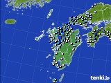 九州地方のアメダス実況(降水量)(2019年05月20日)