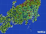 関東・甲信地方のアメダス実況(日照時間)(2019年05月20日)