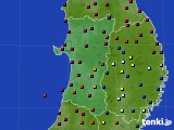 2019年05月20日の秋田県のアメダス(日照時間)