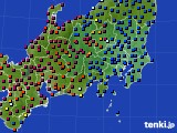 関東・甲信地方のアメダス実況(日照時間)(2019年05月21日)