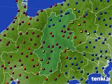 長野県のアメダス実況(日照時間)(2019年05月21日)