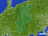 長野県のアメダス実況(気温)(2019年05月21日)