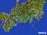 東海地方のアメダス実況(日照時間)(2019年05月22日)