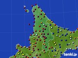 2019年05月22日の道北のアメダス(日照時間)