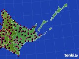 道東のアメダス実況(日照時間)(2019年05月25日)