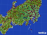 2019年05月26日の関東・甲信地方のアメダス(日照時間)