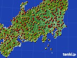 関東・甲信地方のアメダス実況(気温)(2019年05月26日)