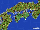 2019年05月26日の四国地方のアメダス(気温)