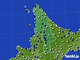 2019年05月28日の道北のアメダス(風向・風速)