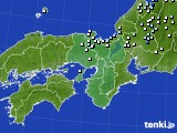 近畿地方のアメダス実況(降水量)(2019年05月31日)