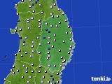 2019年05月31日の岩手県のアメダス(風向・風速)