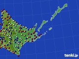 道東のアメダス実況(日照時間)(2019年06月01日)