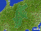 長野県のアメダス実況(気温)(2019年06月01日)