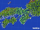 近畿地方のアメダス実況(日照時間)(2019年06月02日)