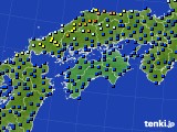 四国地方のアメダス実況(日照時間)(2019年06月02日)