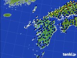 2019年06月02日の九州地方のアメダス(日照時間)