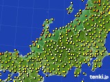 北陸地方のアメダス実況(気温)(2019年06月02日)