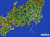 関東・甲信地方のアメダス実況(日照時間)(2019年06月03日)