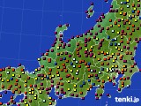 北陸地方のアメダス実況(日照時間)(2019年06月03日)