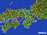 近畿地方のアメダス実況(日照時間)(2019年06月03日)