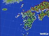 2019年06月03日の九州地方のアメダス(日照時間)