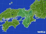近畿地方のアメダス実況(降水量)(2019年06月05日)