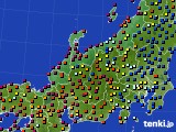 北陸地方のアメダス実況(日照時間)(2019年06月05日)