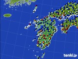 2019年06月08日の九州地方のアメダス(日照時間)