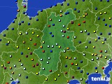 長野県のアメダス実況(日照時間)(2019年06月08日)