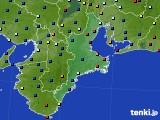 三重県のアメダス実況(日照時間)(2019年06月08日)