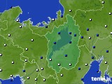 2019年06月08日の滋賀県のアメダス(風向・風速)
