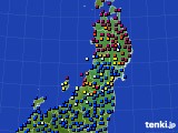 東北地方のアメダス実況(日照時間)(2019年06月09日)