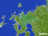 佐賀県のアメダス実況(気温)(2019年06月09日)