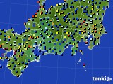 東海地方のアメダス実況(日照時間)(2019年06月11日)