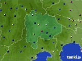 山梨県のアメダス実況(日照時間)(2019年06月11日)