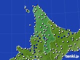 道北のアメダス実況(風向・風速)(2019年06月11日)