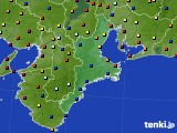 三重県のアメダス実況(日照時間)(2019年06月12日)