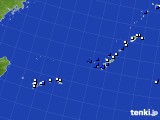 沖縄地方のアメダス実況(風向・風速)(2019年06月13日)