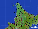 道北のアメダス実況(日照時間)(2019年06月14日)