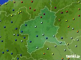 群馬県のアメダス実況(日照時間)(2019年06月14日)